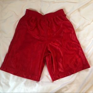 Boys Red Shorts